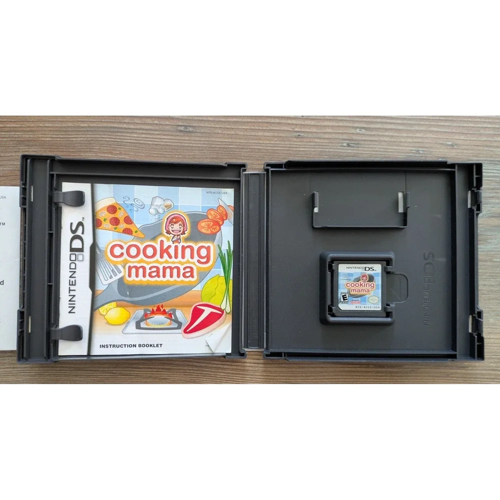 Cooking Mama Nintendo DS 2006 NTSC-U/C E Simulation Cooking Game Manual Included